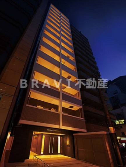 建物外観　【レジデンス心斎橋】きれいな外観です