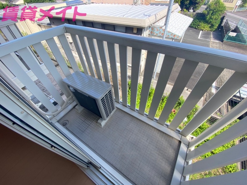 バルコニー　同物件別室の画像です