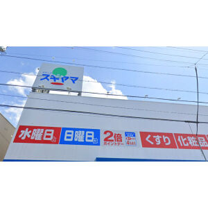 ドラックストア　ドラッグスギヤマ平子店（ドラッグストア）まで496m