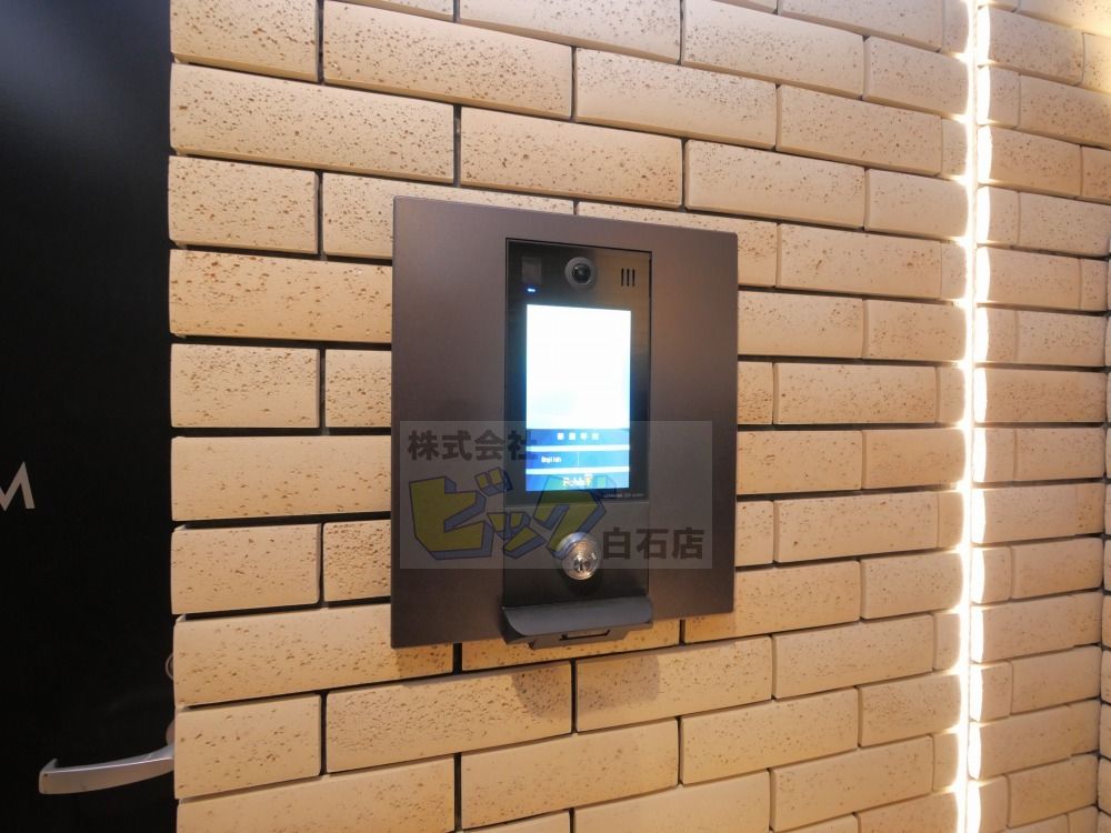 セキュリティ　防犯カメラ・オートロック設置で安心のセキュリティです♪