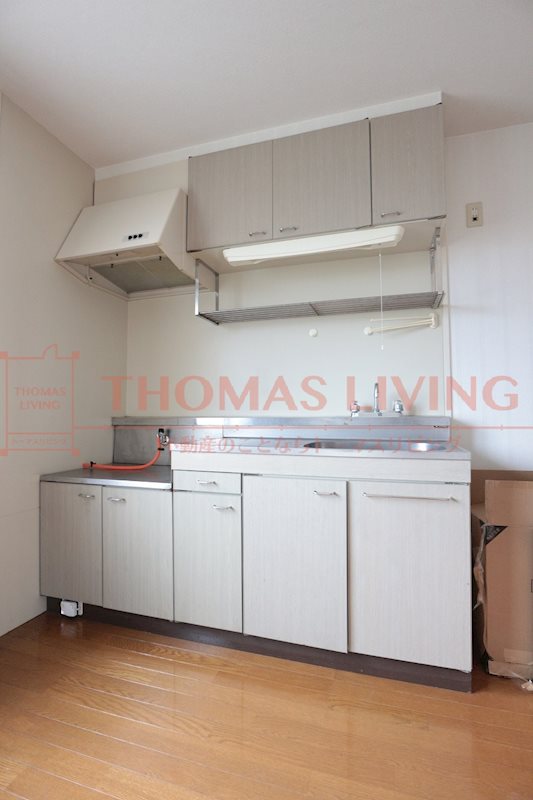 キッチン　ガスコンロ設置可能です。