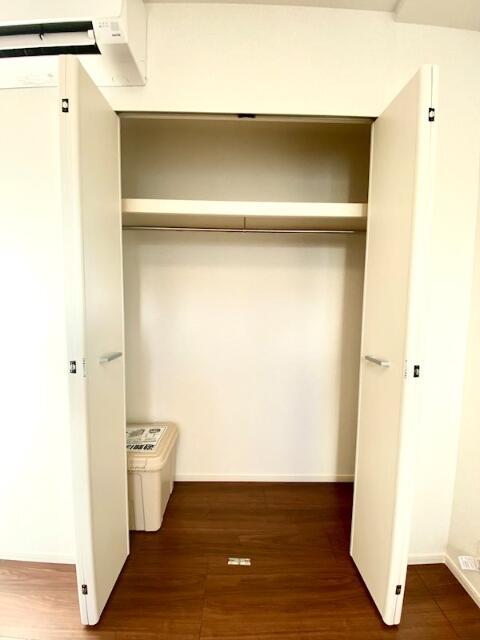 収納　十分な収納スペースがあります