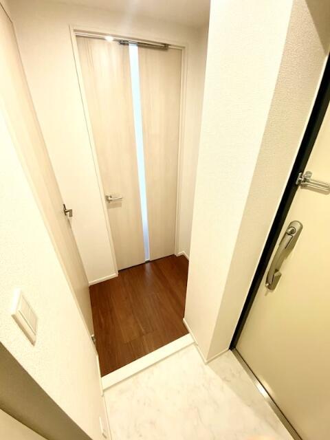 玄関　明るい玄関です