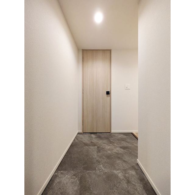 玄関　明るい玄関です