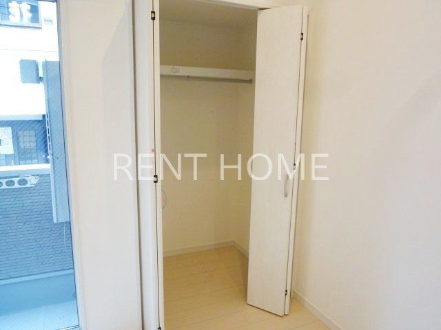 収納　クローゼット付です。