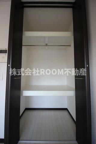 収納　十分な収納スペースがあります