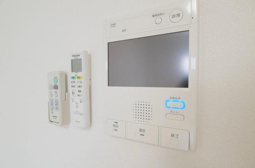 セキュリティ　☆モニター付きインターホン☆