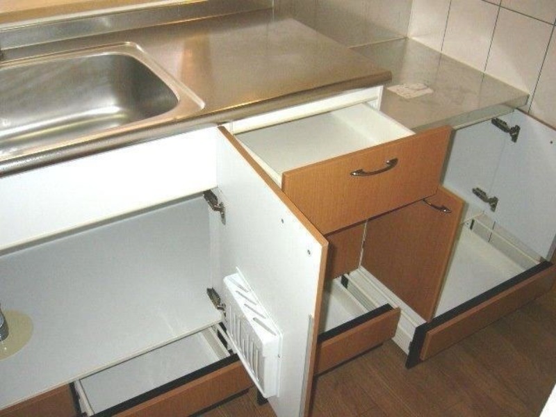 キッチン　図面と現状に相違がある場合には現状を優先