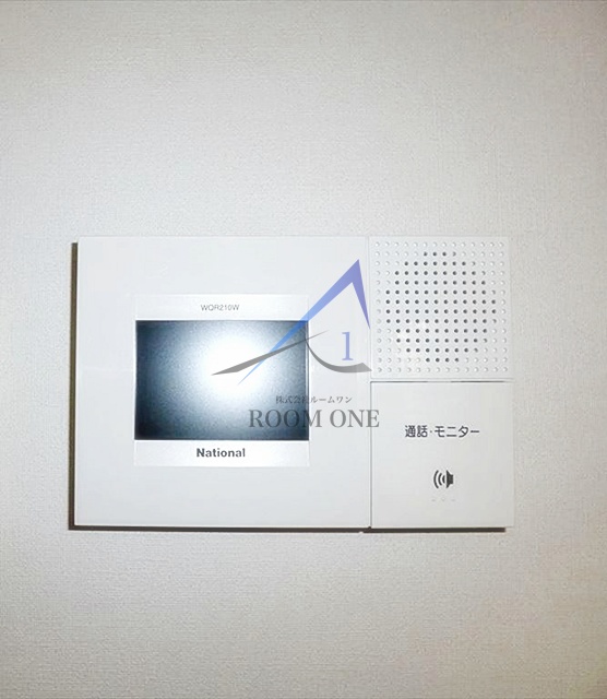 セキュリティ　モニター付きインターホンです。