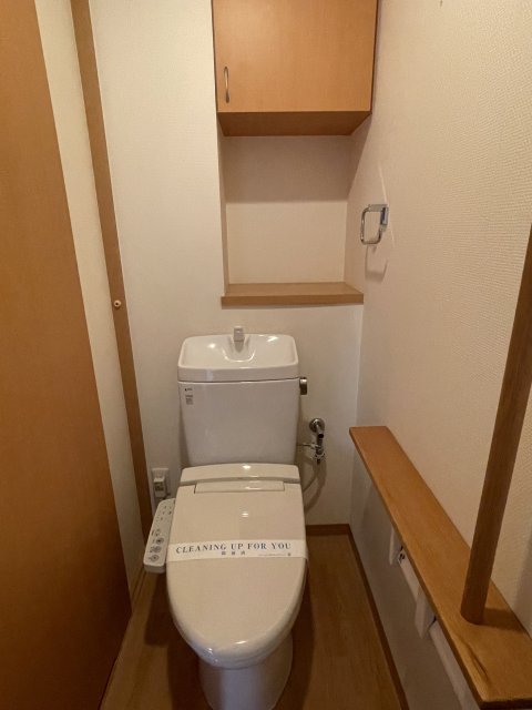 トイレ　同物件別号室のものです。