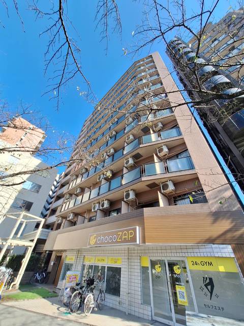 建物外観　オートロック付マンション　安心の日勤管理人