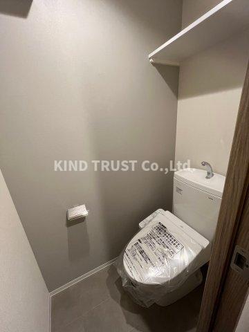 トイレ　ゆったりとした空間のトイレです