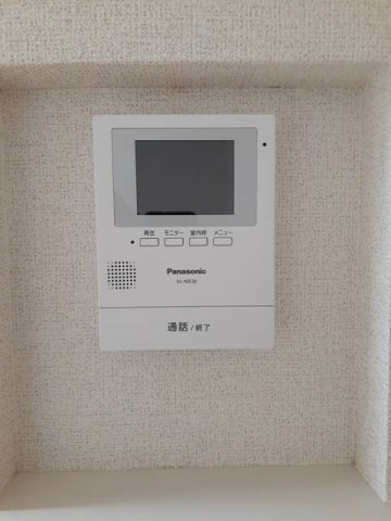 セキュリティ　モニター付きインターホンです