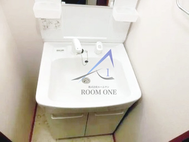 洗面設備　洗面台です。