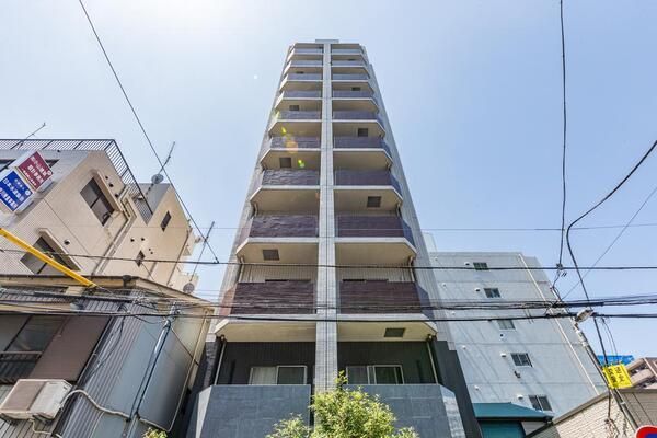 建物外観　【女性のお一人暮らしでも安心のセキュリティ♪】