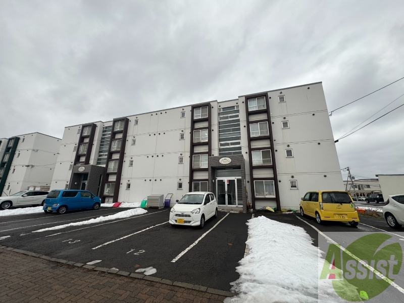 建物外観　札幌市北区百合が原「パークハイツＣ棟」
