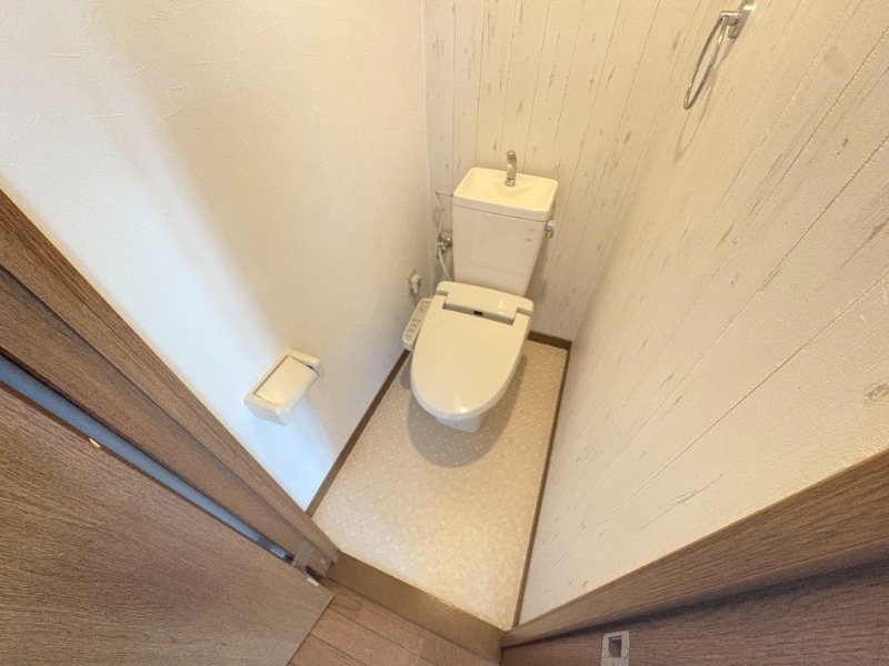 トイレ　快適に使用できる、清潔感にこだわったトイレです。