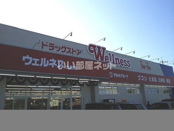 ドラックストア　ドラッグストアウェルネス 大庭店（ドラッグストア）まで786m