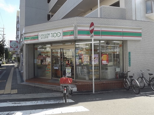 コンビニ　ローソンストア１００淀川木川西店（コンビニ）まで413m