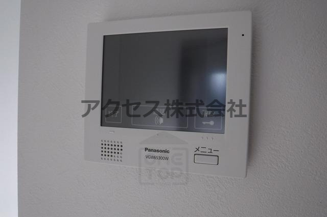 セキュリティ　モニター付きインターフォン設置済み