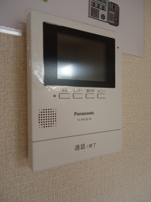 セキュリティ　※TV付インターホン新設！ 突然の来訪者でも安心