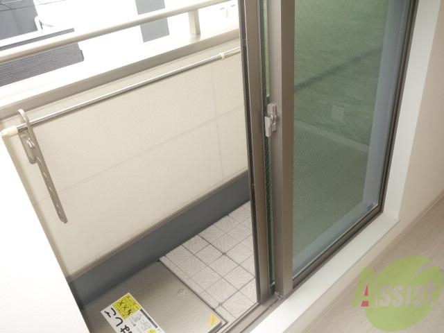 バルコニー　風通しがいいです