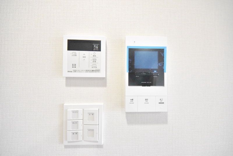 セキュリティ　当該物件が建築中の為、同型物件の写真を使用しております。