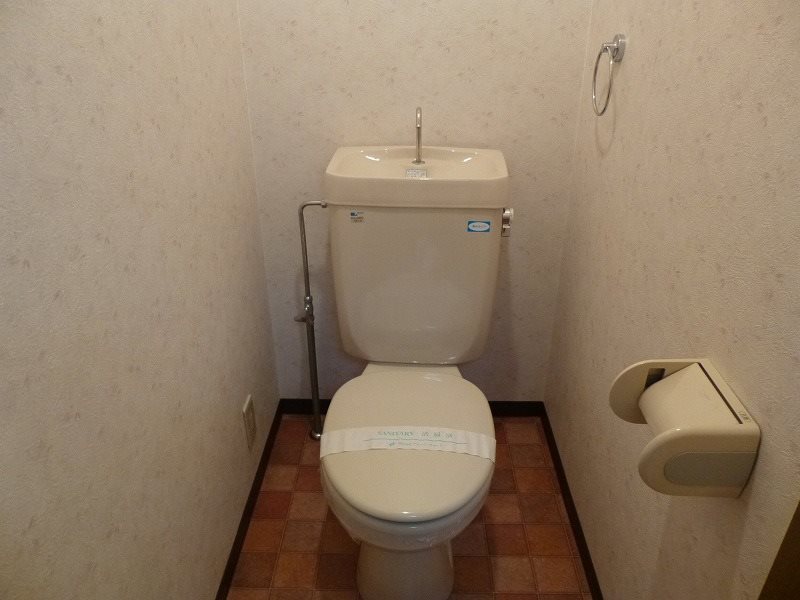 阪急箕面線 桜井駅 徒歩7分 4階建 築30年のトイレ写真