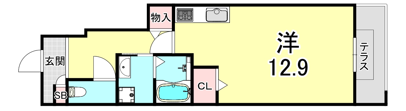 ネオフタバの間取り写真