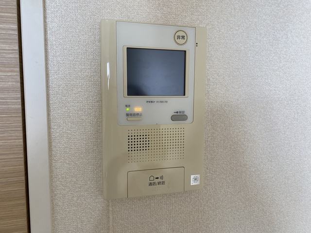 セキュリティ　先ずは訪問者を確認