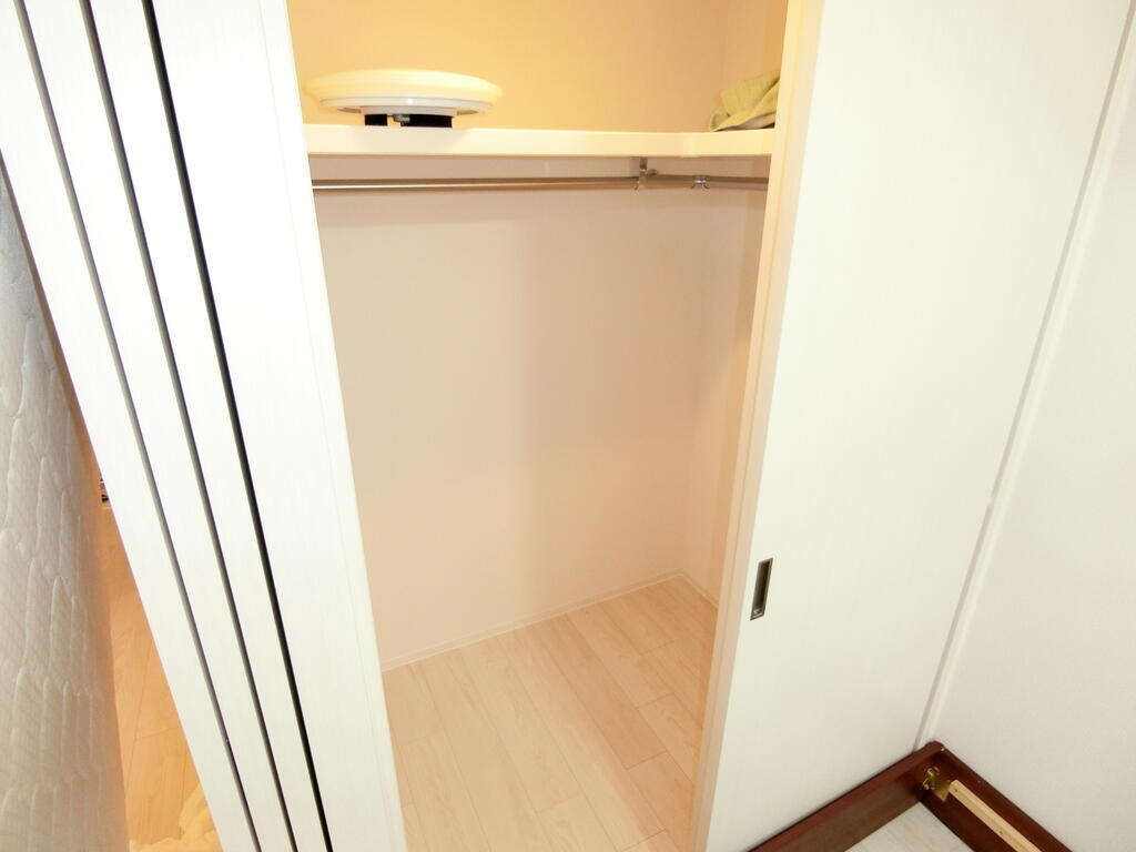 収納　モデルルームのお部屋です、家具は付きませんのでご注意ください