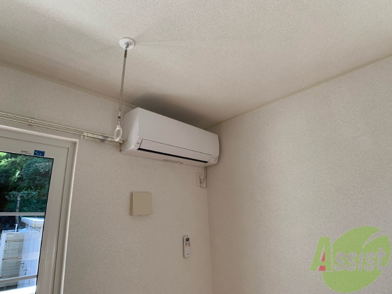 その他設備　エアコンが付いているので夏も冬も快適ですね～