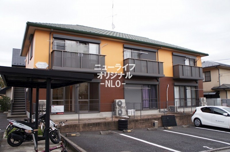 建物外観　積水ハウス施工の賃貸住宅「シャーメゾン」