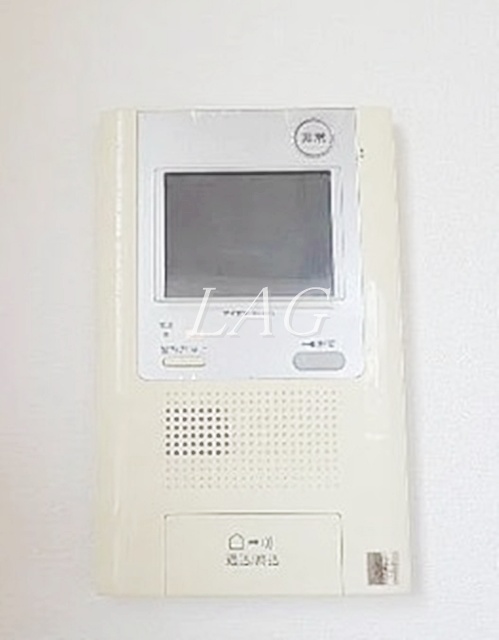 セキュリティ　モニター付きインターフォンです。