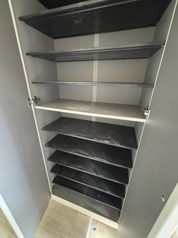 収納　建築中