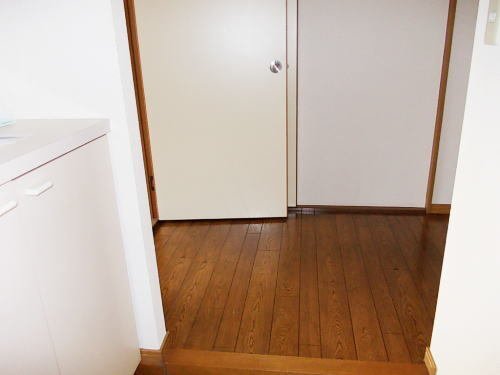 玄関　収納もある玄関です