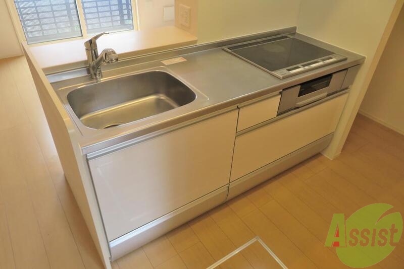 キッチン　ＩＨクッキングヒーターつきのお部屋です。