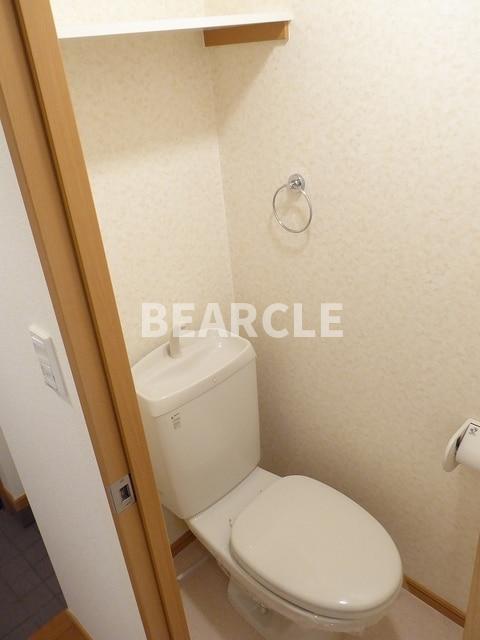 トイレ　ゆったりとした空間のトイレです