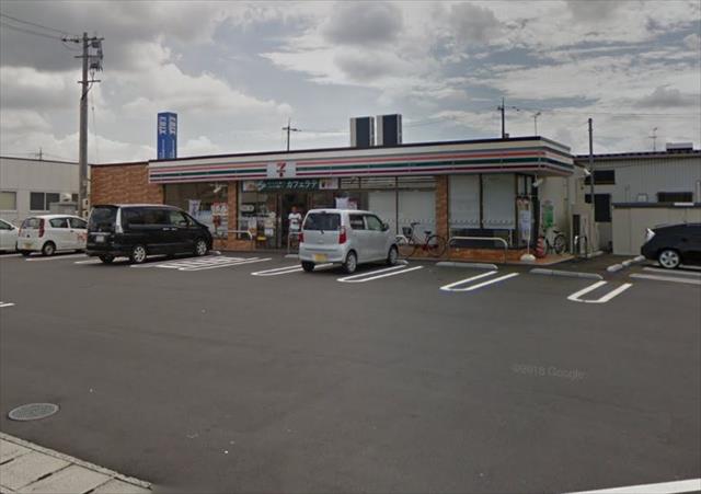 コンビニ　セブンイレブン岡山田中店（コンビニ）まで466m