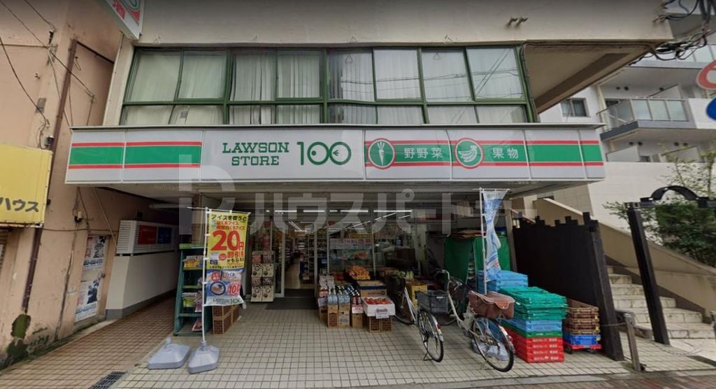 コンビニ　ローソンストア100国府台駅前店（コンビニ）まで230m