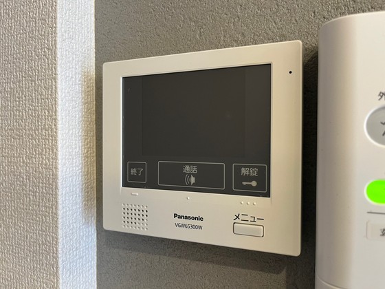 セキュリティ　※別部屋の写真です