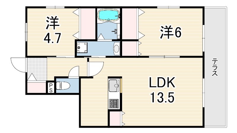 MAISON KANNADEの間取り写真