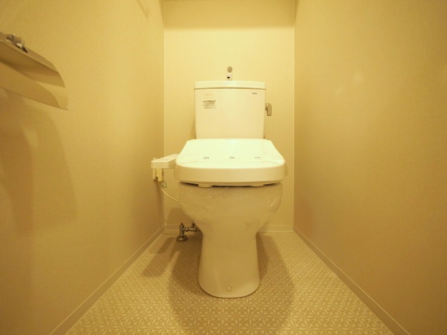 トイレ　ゆったりとした空間のトイレです