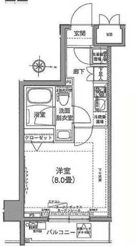 アイル両国弐番館の間取り写真