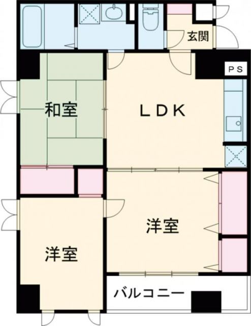 ラビリント川島の間取り写真