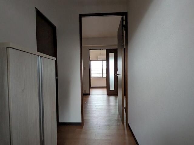 大野マンションの玄関写真