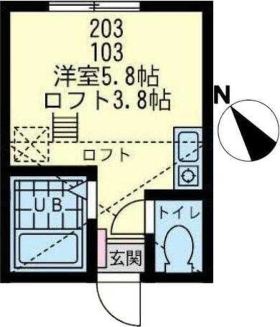 スリール宮崎台の間取り写真