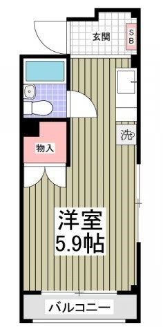 メゾンラハイナの間取り写真