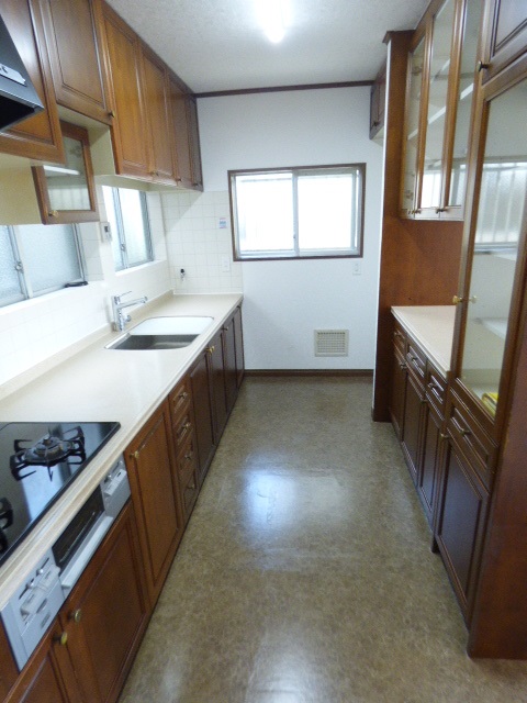 東2丁目住宅のキッチン写真