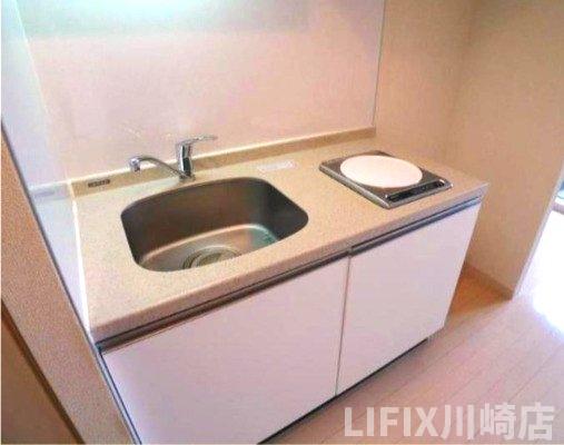 京急本線 黄金町駅 徒歩3分 7階建 築20年のキッチン写真